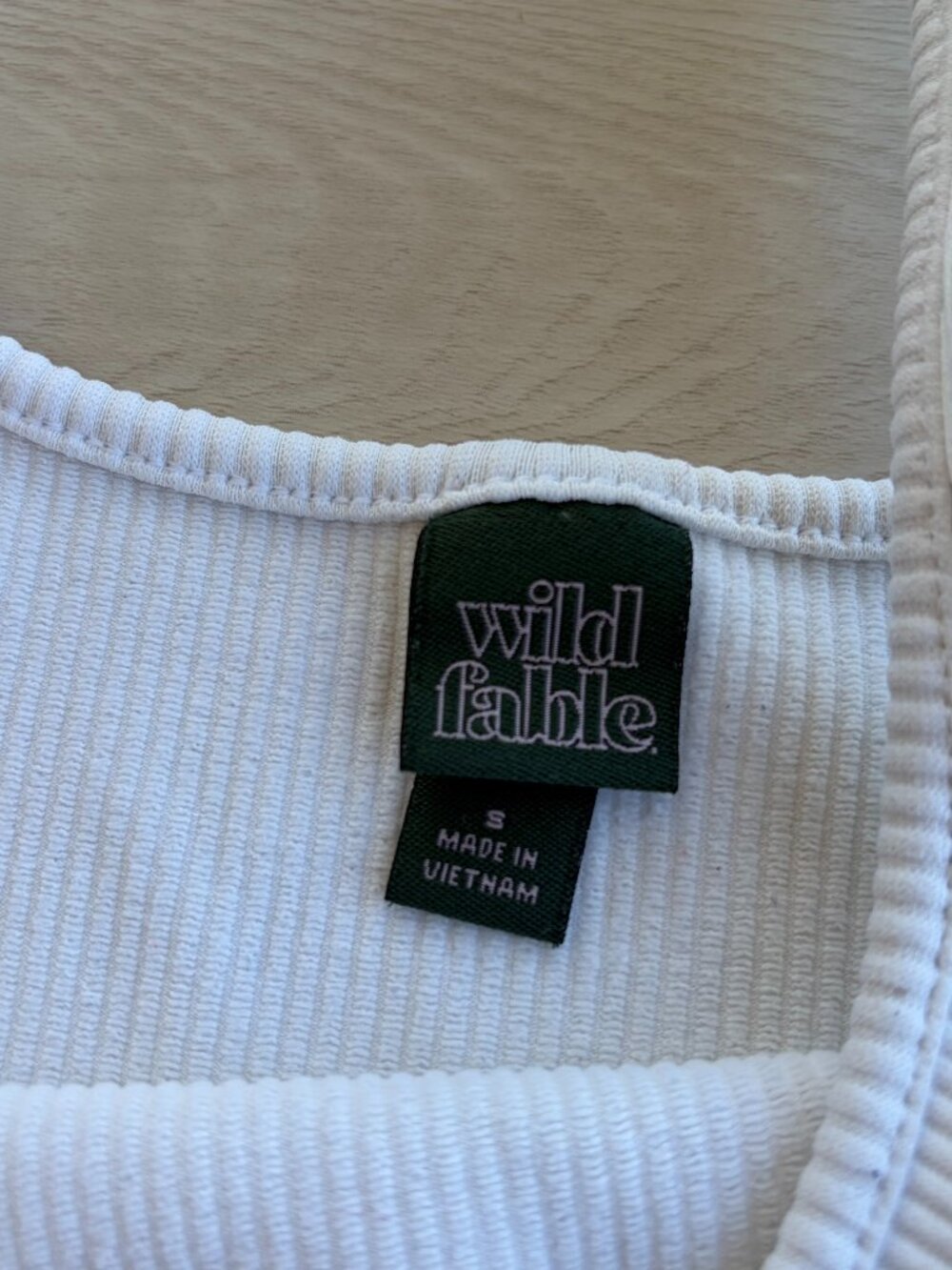 Wild Fable Ribbed Tank - Picture 3 of 4